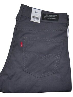 Levi's 511 Slim Fit Tech Pants Men's Size 32x32 Performance Stretch Gray NWT